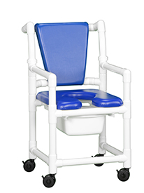Slant Seat Shower Chair Commode 